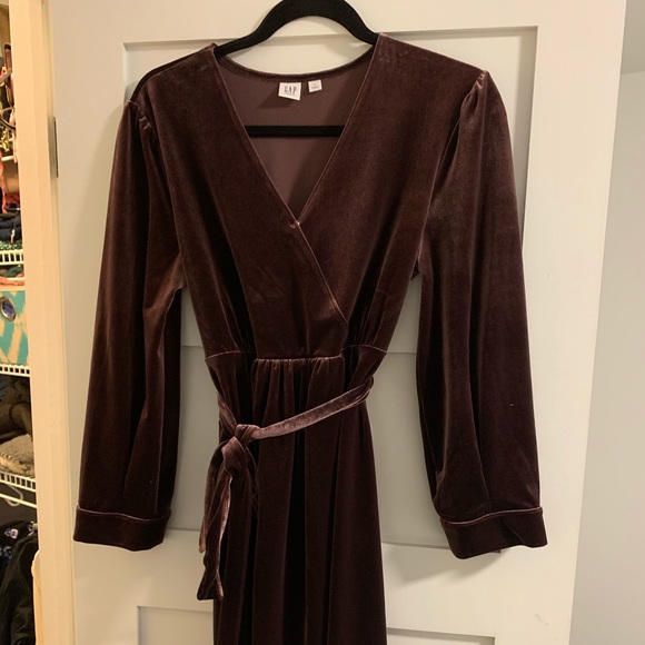 Gap velvet maternity dress - Picture 2 of 3